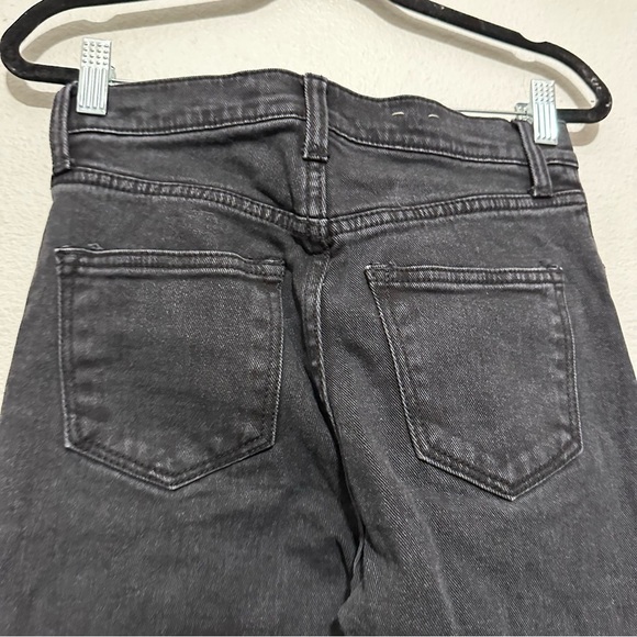 DSTLD women’s mom fit charcoal washed button fly jeans straight fit size 25 x 30 - Picture 5 of 5